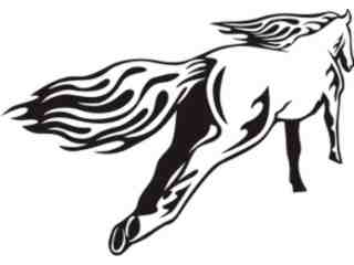  Animal Flames Horse_ 0 0 9b_ A F 1 Decal Proportional