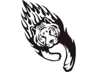  Animal Flames Tiger_ 0 1 5b_ A F 1 Decal Proportional