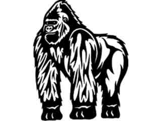  Ape Gorilla Pose_ M B 1 Decal Proportional