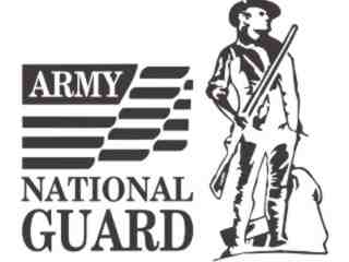  Army National Guard Decal Proportional