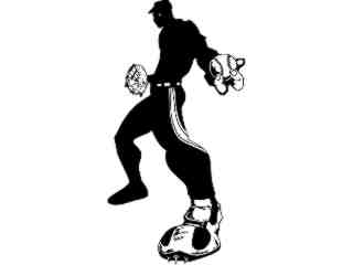  Baseball Pitcher_ M B 1 Decal Proportional