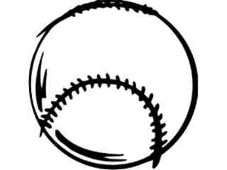  Baseball_ M B 1 Decal Proportional