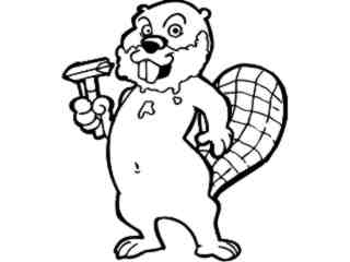  Beaver Clean Shaven_ G D G Decal Proportional