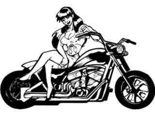  Biker Chic_ G D G Decal Proportional