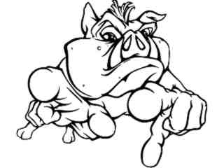  Boar Hog Point_ M B 1 Decal Proportional