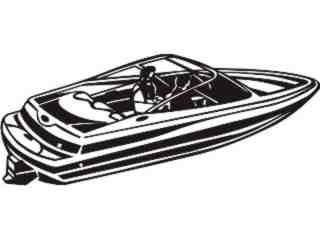  Boat Speeder Decal Proportional