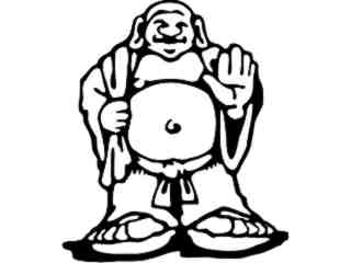  Budda Hello Decal Proportional