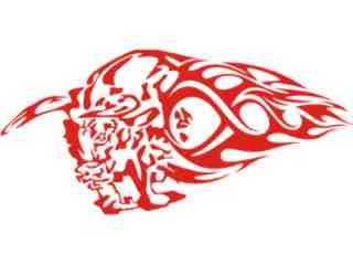  Bull Toro Tribal 0 1_ A F 1 Decal Proportional