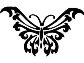  Butterfly 1 3 Decal Proportional