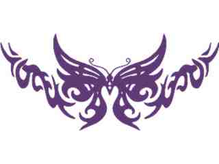  Butterfly Tribal 1 0 Decal Proportional