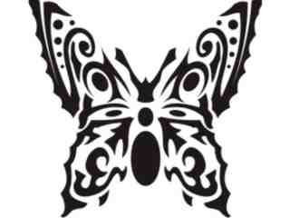  Butterfly Tribalized_ 0 9 5 Decal Proportional