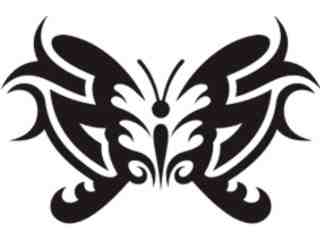  Butterfly Tribalized_ 0 9 7 Decal Proportional