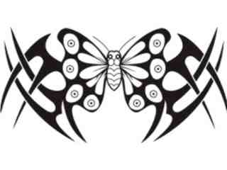  Butterfly Tribalized_ 1 0 8 Decal Proportional