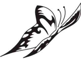  Butterfly Tribalized_ 1 1 5 Decal Proportional
