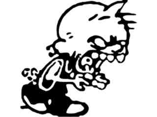 Calvin Deformed Mad Decal Proportional