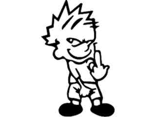  Calvin Finger Boy Crotch Decal Proportional