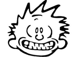  Calvin Freaker Decal Proportional
