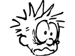  Calvin Head Stressed Decal Proportional