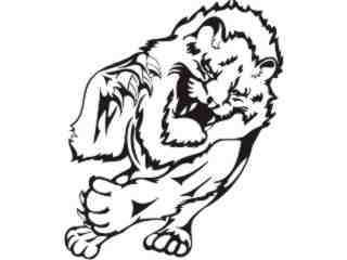  Cats Big Lions Tigers Panthers_ 0 0 3 Decal Proportional