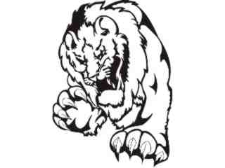  Cats Big Lions Tigers Panthers_ 0 0 8 Decal Proportional