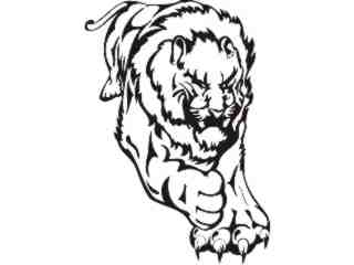  Cats Big Lions Tigers Panthers_ 0 0 9 Decal Proportional