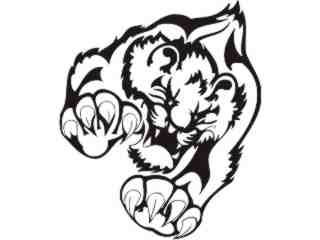  Cats Big Lions Tigers Panthers_ 0 1 1 Decal Proportional