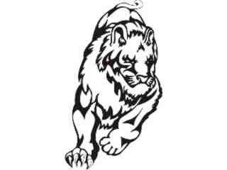  Cats Big Lions Tigers Panthers_ 0 2 2 Decal Proportional