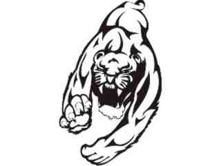  Cats Big Lions Tigers Panthers_ 0 3 0 Decal Proportional