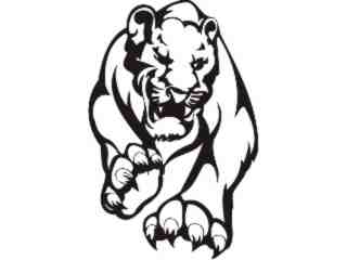  Cats Big Lions Tigers Panthers_ 0 3 6 Decal Proportional