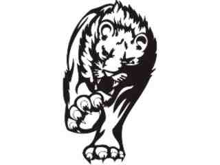  Cats Big Lions Tigers Panthers_ 0 4 7 Decal Proportional