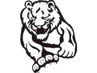  Cats Big Lions Tigers Panthers_ 0 4 8 Decal Proportional