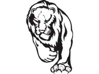  Cats Big Lions Tigers Panthers_ 0 5 0 Decal Proportional