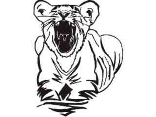  Cats Big Lions Tigers Panthers_ 0 6 5 Decal Proportional