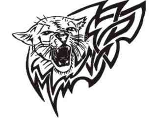  Cats Big Lions Tigers Panthers_ 0 6 6 Decal Proportional