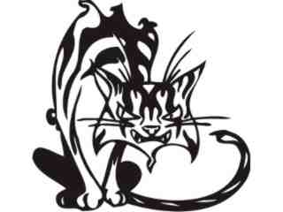  Cats With Style_ 0 0 5 Decal Proportional