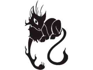  Cats With Style_ 0 3 7 Decal Proportional