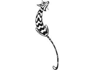 Cats With Style_ 0 3 8 Decal Proportional