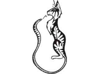  Cats With Style_ 0 4 3 Decal Proportional