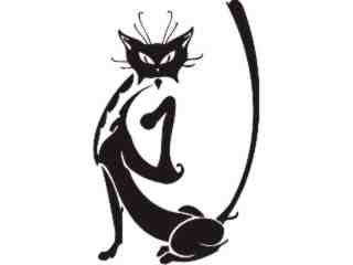  Cats With Style_ 0 4 8 Decal Proportional