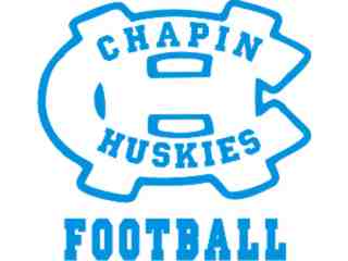  Chapin Huskies Decal Proportional