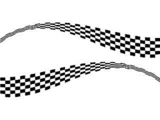  Checkers Pair 2 Decal Proportional