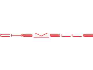  Chevelle Decal Proportional