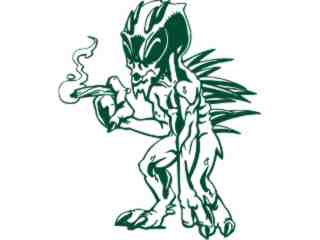  Chupacabra Devil_ G D G Decal Proportional