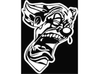  Clown Cool Cry_ I N V Decal Proportional