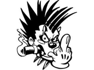  Clown Finger_ G D G Decal Proportional