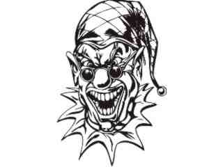  Clowns Jokers Detailed_ 0 2 4_ D T L Decal Proportional