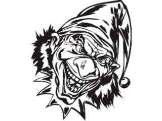  Clowns Jokers Detailed_ 0 4 5_ D T L Decal Proportional