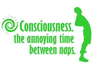  Consciousness Naps Decal Proportional