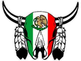  Cow Skull Mexico_ C L 1 Decal Proportional