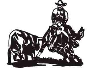  Cowboy Calf Catch_ C U 1 Decal Proportional